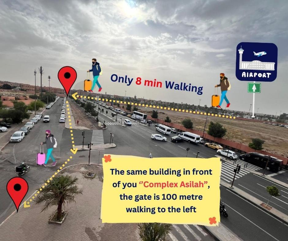 Julie'S Airport Apartment Marrakesh Ngoại thất bức ảnh