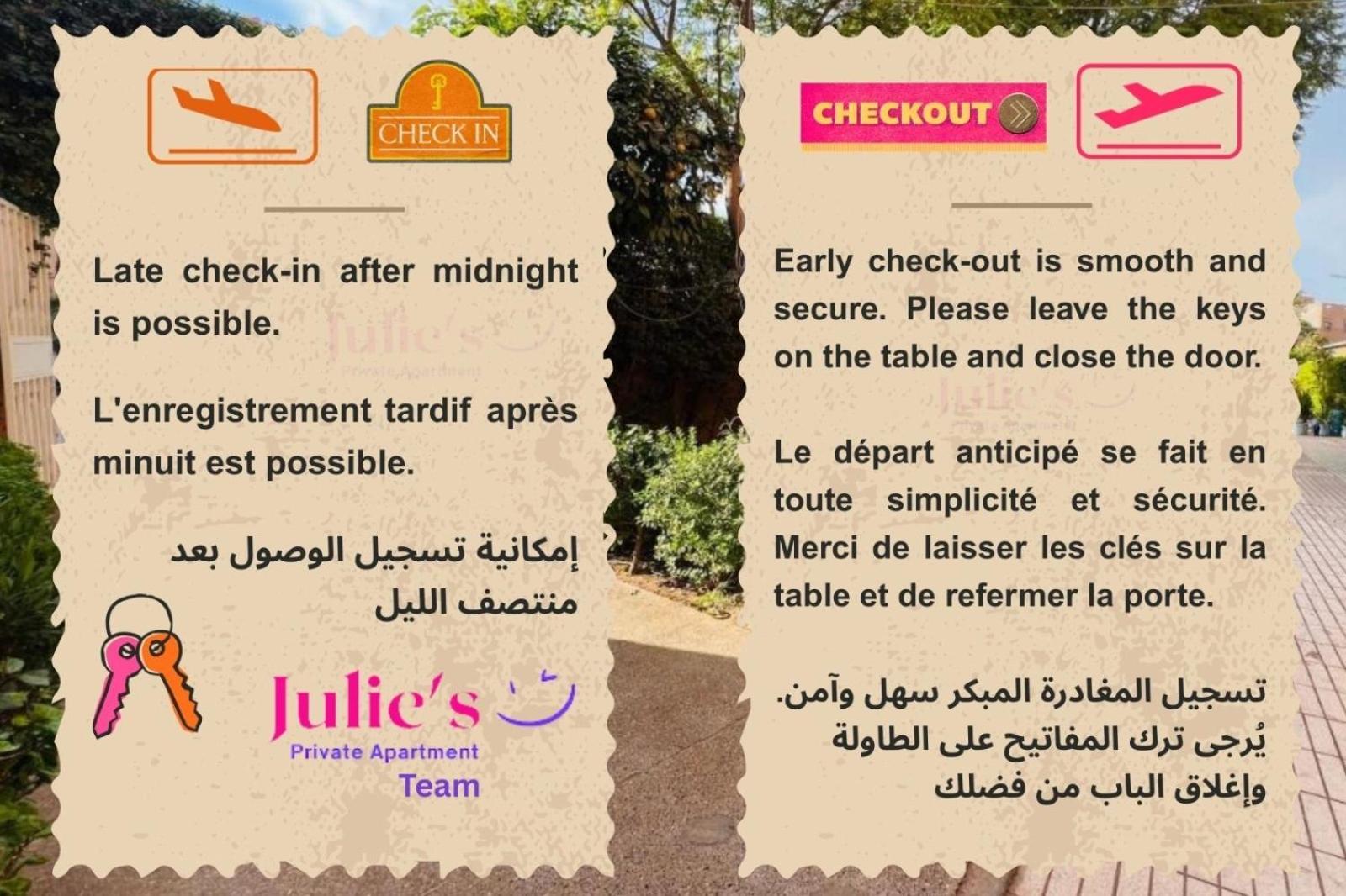 Julie'S Airport Apartment Marrakesh Ngoại thất bức ảnh